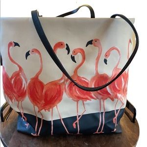 KATE SPADE flamingo tote